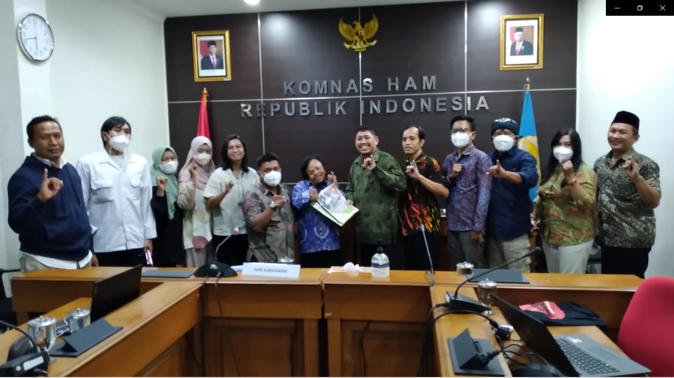 Audiensi Komnas HAM dan Pelita, 5 Desember 2022 di Jakarta