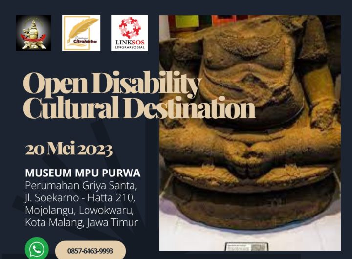 Kunjungan Difabel ke Museum Mpu Purwa