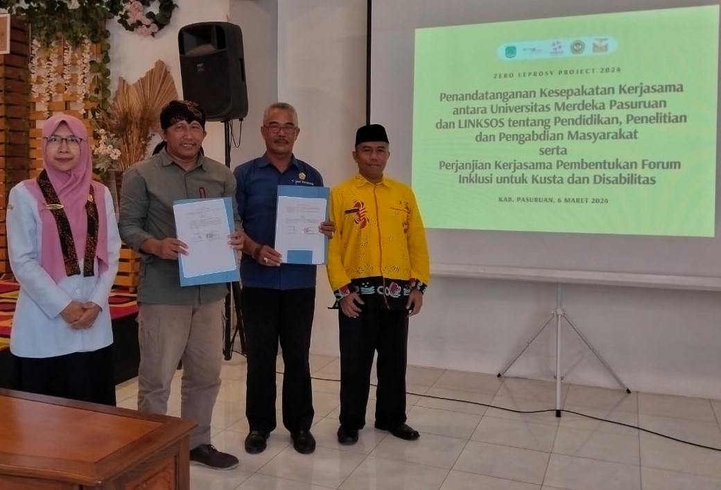 Penandatanganan MoU dan PKS LINKSOS dan Unmer Pasuruan