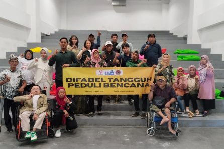 Koordinasi Difabel Tangguh Peduli Bencana di MCC Menyiapkan Relawan Per Wilayah